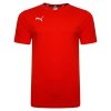 Puma t-shirt czerwony koszulka męska na krótki rękaw logo na piersi